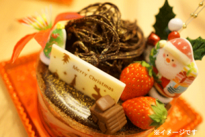 クリスマスケーキのイメージ